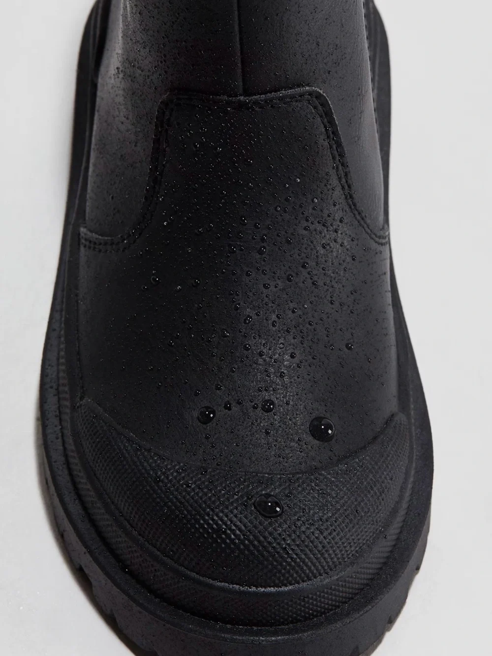 H&M Black Kid’s Chelsea-Style Rain Boots Size 12.5
